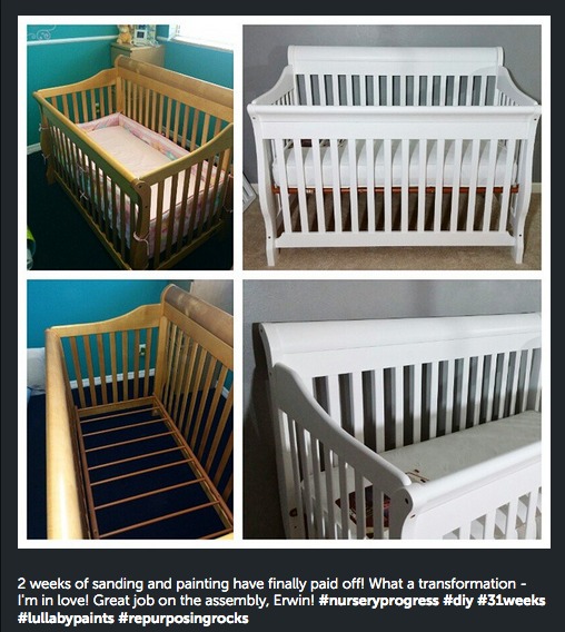 How To Paint A Crib 
