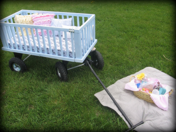 Baby Crib Wagon 